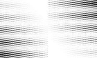 Black and white halftone pattern background vector