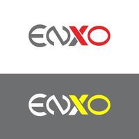 X Lettering Logotype Concept vector