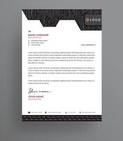 Circuit Design Technology Letterhead Design Template for Professional Tech Branding Tech Business vector