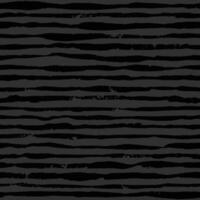 Black striped grunge pattern, seamless background with dry brush stroke stripes. Monochrome dark wallpaper vector