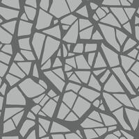 Shard of glass. Ceramic cracks texture. Craquelure seamless terrazzo pattern. Grunge texture, consisting of fine broken on the glazed surface vector