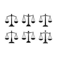 High-quality of a balance scale for creative graphic projects vector