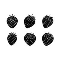 Explore unique strawberry designs and line art for your creative projects vector