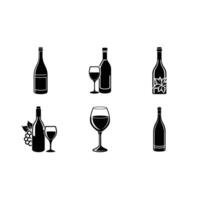 Download unique wine designs and line art for your projects vector