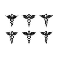 High-quality caduceus snake art for medical and creative projects vector
