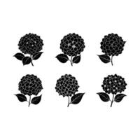 Elegant hydrangea art created with for your creative projects vector