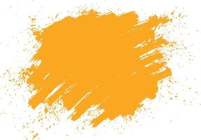 Orange abstract paint texture layout background template. Grunge painting brush strokes design. Suitable for cover, poster, banner, or presentation page. vector