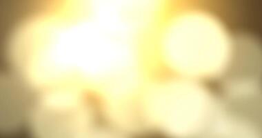 Light Leaks Golden Color Animated Background. Abstract Luxury Bokeh Background. Loop Animation video