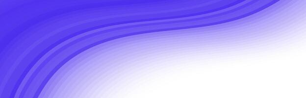 Abstract background with curved lines in shades of purple fading to white. vector