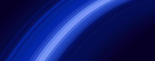Abstract background with curved blue lines. vector