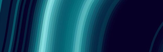 Abstract background with curved lines in blue and teal shades. vector