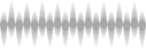 Sleek grey wave pattern on a white background, exuding a modern, futuristic feel with vibrant rhythm. Perfect for trendy digital projects vector