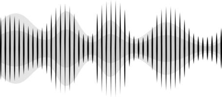 Experience captivating abstract audio waves, with peaks and valleys forming mesmerizing patterns representing sound frequencies vector