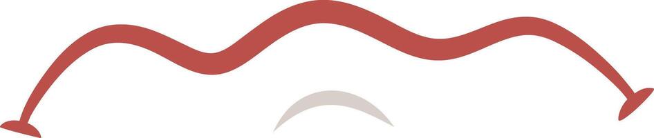 Red arrow boldly navigates over a grey obstacle. Symbolizing overcoming difficulties to reach a target. Signifying progress. It highlights strategy and seizing opportunities on the path to victory vector