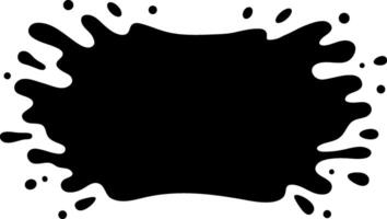 Black ink splattering creates mesmerizing abstract shapes, enhancing backgrounds with creativity for various projects. Fluid black liquid splashes and flows dynamically, adding visual appeal vector