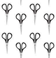 Pattern of scissors vector