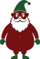 Santa Claus Bridging Generations Through Joy, Giving, and Wonder vector