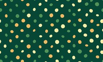 Polka dot design with a minimalist round shape pattern. Ideal for trendy fabric prints, wallpapers, and poster backgrounds with a simple geometric touch. vector