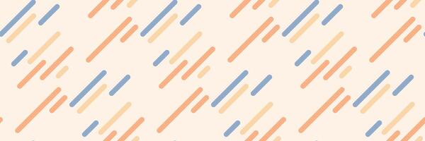 Graphic stripe pattern with colourful lines and geometric shapes. Ideal for modern wallpapers, textile prints, and abstract artwork. vector