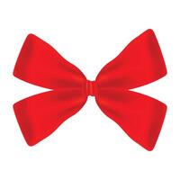 Ribbon bow clipart design isolated on a white background vector