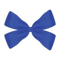 Ribbon bow clipart design isolated on the white background vector