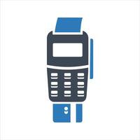 Credit card machine icon. POS terminal icon. Point of sale terminal. Payment Machine icon vector