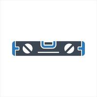 Spirit level icon. Building level icon vector