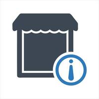 Information point icon. Exclamation mark. Customer service icon vector