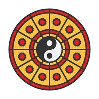 Tai Chi ying Yang Diagram vector