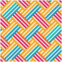 Colorful striped pattern background vector