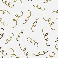 Confetti party element seamless pattern background design. vector