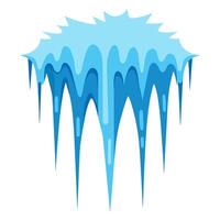 Festive Icicles Graphic vector