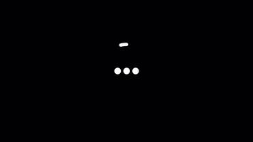 Circular And Dots Loading Icon video