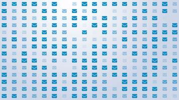 Envelope Icon Pattern Background Loop video