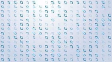 Unlink Icon Pattern Background Loop video