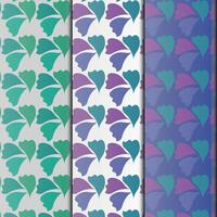 Seamless pattern design template vector