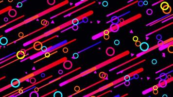 Multicolored Circles and Linear Patterns video