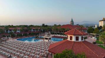 Turkish Architecture and Landscape Design Highlighted by Stunning Sunset Views video