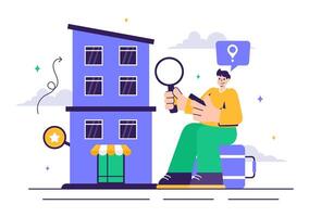 Hotel Rating and Feedback System Design with Customer Experiences vector