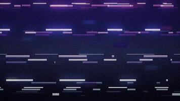 Retro 90s VHS old analog TV Noise texture screen background. No signal, Error, System damage video