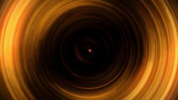 Abstract frame glow aura waves energy effects in dark background. video