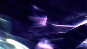 Abstract subtle indigo reflections shimmer in the folds. video