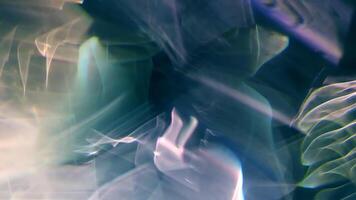 Abstract background saffron highlights blend into a pearlescent glow. video