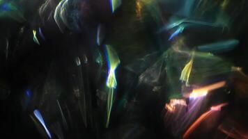 A blurry image of a bunch of colorful objects video