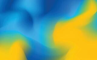 gradients blue and yellow color background vector