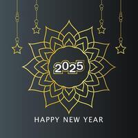 2025 New Year Eve Countdown vector