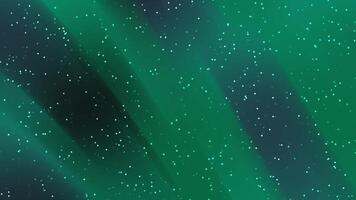 Abstract Green Background with White Dots and Blurry Lines video