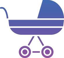 Stroller Illustration Icon vector