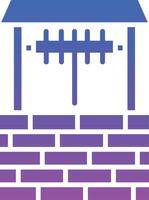 Well Illustration Icon vector