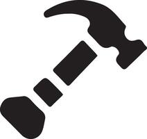 Versatile Hammer Silhouettes for Logos and Artwork vector